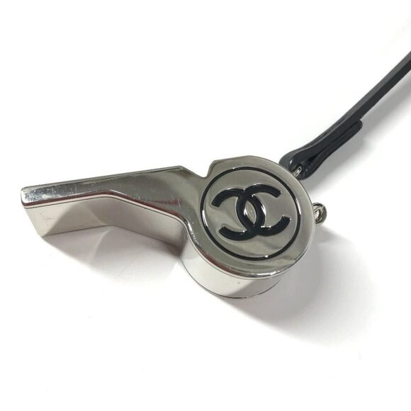 CHANEL A92885 logo Lady First with Whistle Tote Bag Bicolor Shoulder Bag - Picture 16 of 16